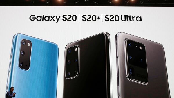Presentación de los teléfonos Samsung Galaxy S20, S20+ y S20 Ultra en San Francisco, EEUU - Sputnik Mundo