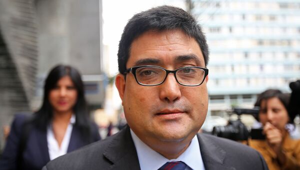 Jorge Ramírez, exprocurador anticorrupción de Pêrú - Sputnik Mundo