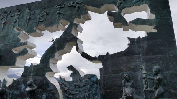 Monumento a los Caídos en Malvinas, en Ushuaia, Argentina  - Sputnik Mundo