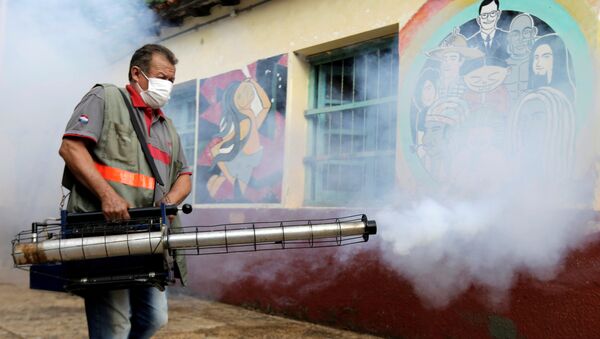 La fumigación por la emergencia sanitaria en Paraguay por dengue - Sputnik Mundo
