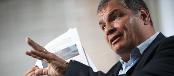 Rafael Correa, expresidente de Ecuador Rafael Correa, expresidente de Ecuador - Sputnik Mundo