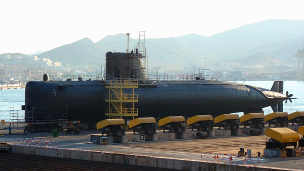 Submarino español S-73 Mistral  - Sputnik Mundo