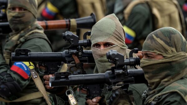 Militares venezolanos - Sputnik Mundo