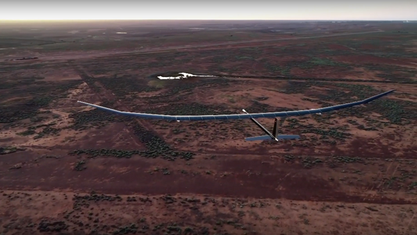 PHASA-35, el primer dron con energía solar realiza su primer vuelo - Sputnik Mundo