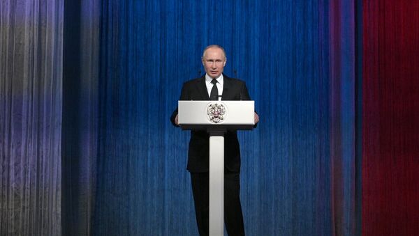 Vladímir Putin, presidente de la Federación de Rusia - Sputnik Mundo