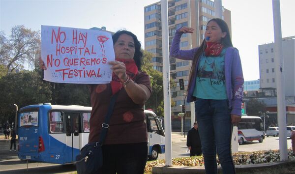 Festival de Viña 2020: el nuevo campo de batalla del estallido social en Chile | Fotos Festival de Viña 2020: el nuevo campo de batalla del estallido social en Chile | Fotos - Sputnik Mundo