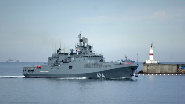 La fragata rusa Almirante Grigoróvich - Sputnik Mundo