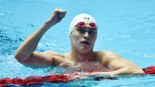 Nadador chino Sun Yang - Sputnik Mundo