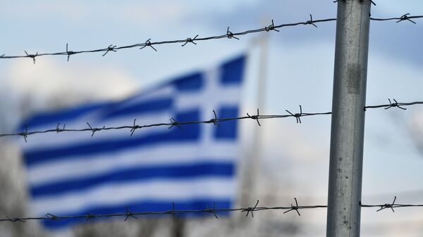 Frontera entre Turquía y Grecia - Sputnik Mundo