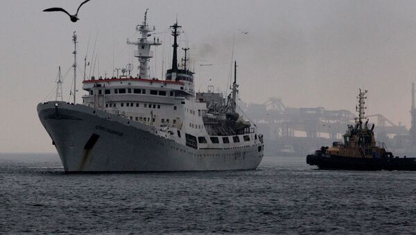  El buque oceanográfico Almirante Vladímirski - Sputnik Mundo