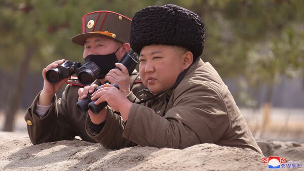 Kim Jong-un, dirigente de Corea del Norte - Sputnik Mundo