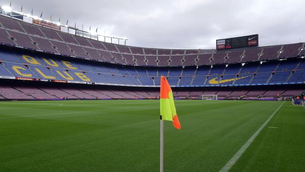 Estadio Camp Nou de Barcelona vacío - Sputnik Mundo