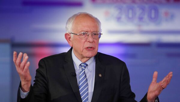 Bernie Sanders, candidato demócrata a la Presidencia de EEUU  - Sputnik Mundo