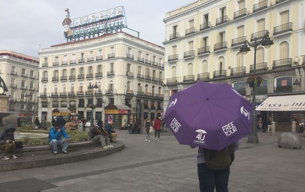Puerta del Sol, Madrid  - Sputnik Mundo