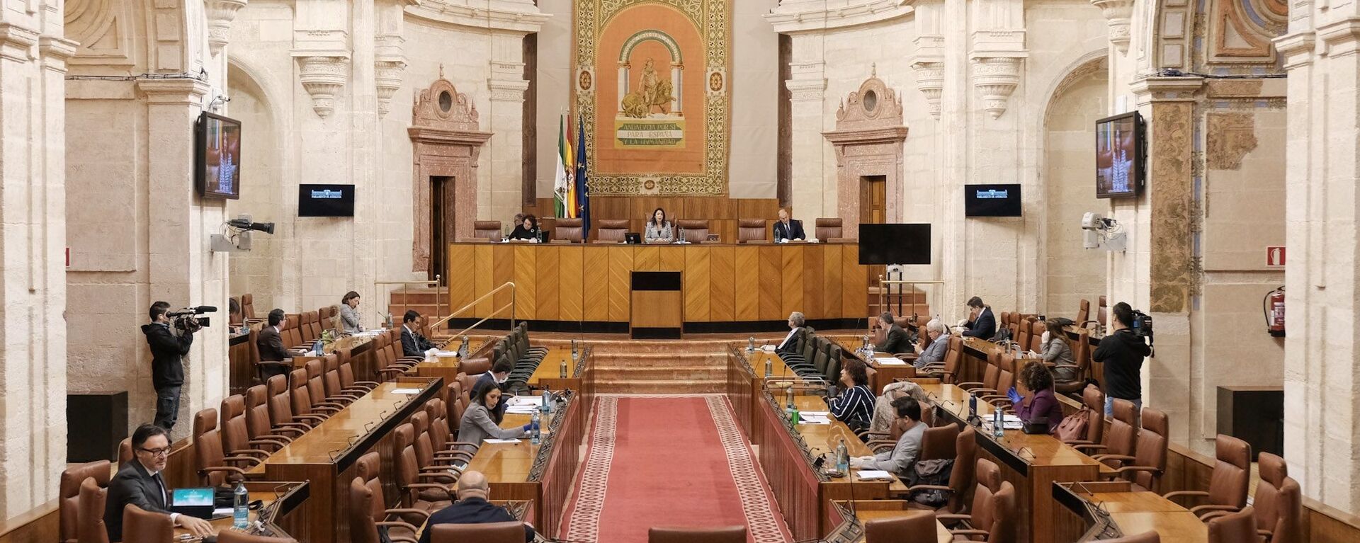 La Diputación Permanente del Parlamento de Andalucía - Sputnik Mundo, 1920, 04.04.2020