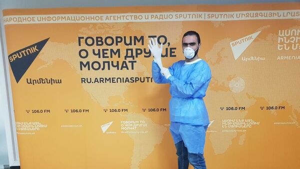 Un periodista de Sputnik Armenia - Sputnik Mundo