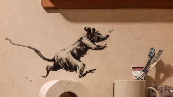 Una rata de Banksy - Sputnik Mundo