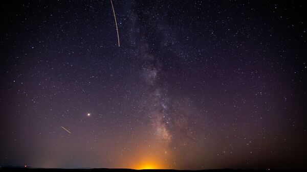 Un meteoro (imagen referencial) - Sputnik Mundo