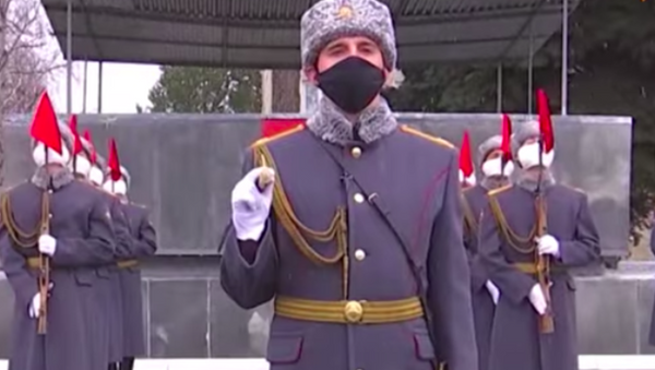  Desfile ceremonial de la Guardia de Honor en Rusia - Sputnik Mundo