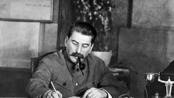 Iósif Stalin, secretario general del Comité Central del Partido Comunista de la Unión Soviética - Sputnik Mundo