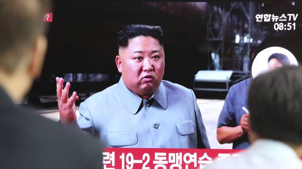 Kim Jong-un, líder de Corea del Norte  - Sputnik Mundo