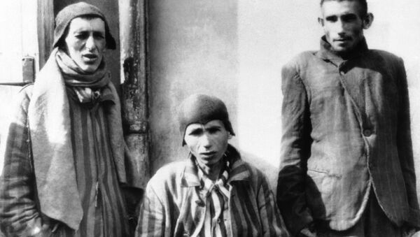 Prisioneros del campo de concentración Dachau - Sputnik Mundo