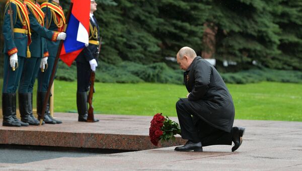 Putin conmemora el 75 aniversario de la Gran Victoria en Moscú - Sputnik Mundo