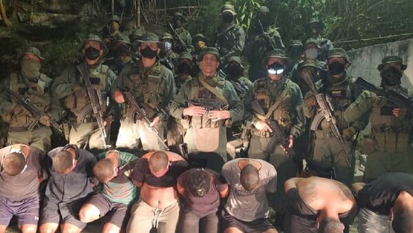 Mercenarios capturados en La Guaira, Venezuela - Sputnik Mundo