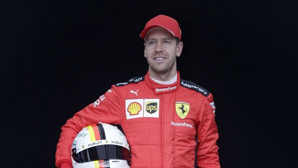 Sebastian Vettel, piloto alemán - Sputnik Mundo