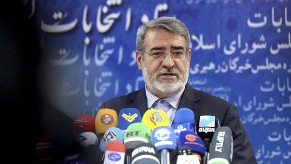 Abdolreza Rahmani Fazlí, ministro del Interior iraní - Sputnik Mundo
