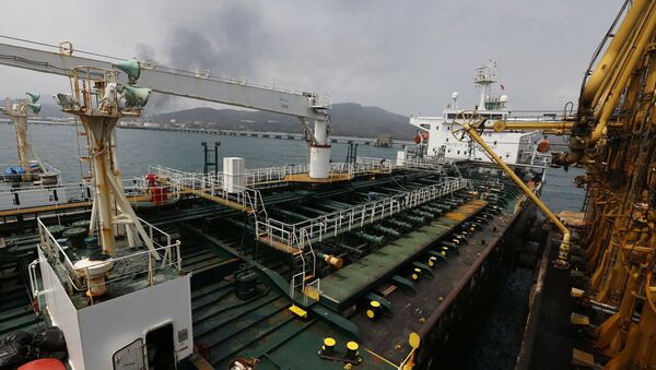 Cubierta del buque iraní Fortune al arribar a costas venezolanas - Sputnik Mundo