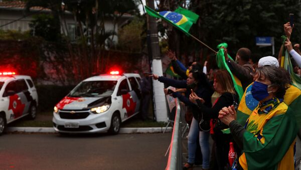 Protestas contra la cuarentena en el estado de Sao Paolo - Sputnik Mundo