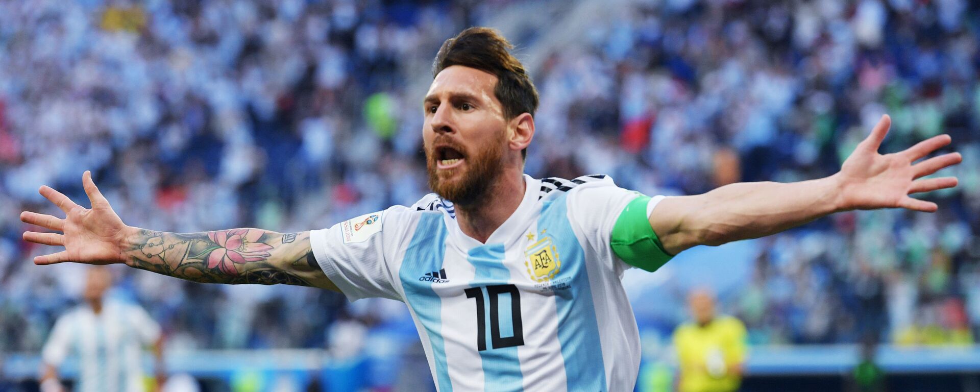 Lionel Messi, delantero de la selección argentina de fútbol - Sputnik Mundo, 1920, 12.10.2020