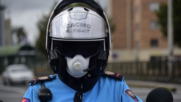 Policía en Quito, Ecuador - Sputnik Mundo