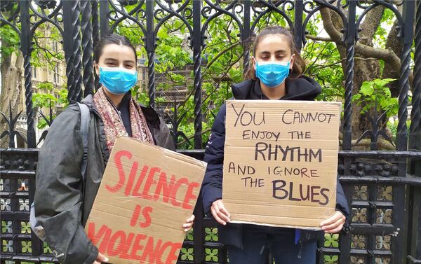 Estudiantes, protagonistas en las manifestaciones en Londres - Sputnik Mundo
