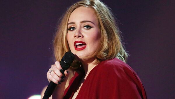 Adele, cantante británica (archivo) - Sputnik Mundo