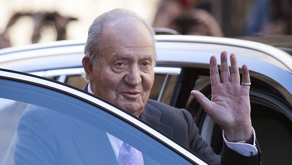 El rey emérito Juan Carlos I de España - Sputnik Mundo