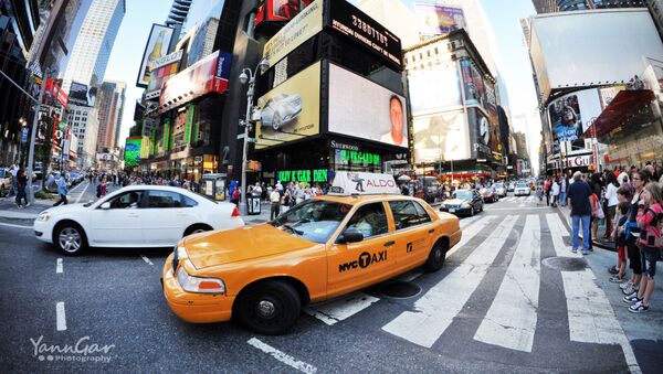 Times Square en Nueva York, EEUU (archivo) - Sputnik Mundo