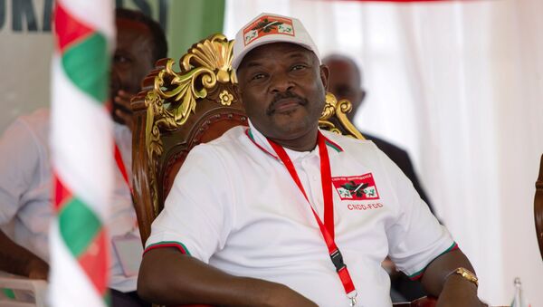 Presidente de Burundi, Pierre Nkurunziza - Sputnik Mundo