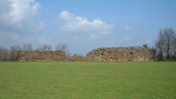 Los restos del muro de Falerii Novi, la antigua ciudad romana - Sputnik Mundo