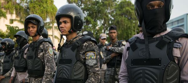 Policía Nacional de la República Dominicana Policía Nacional de la República Dominicana - Sputnik Mundo