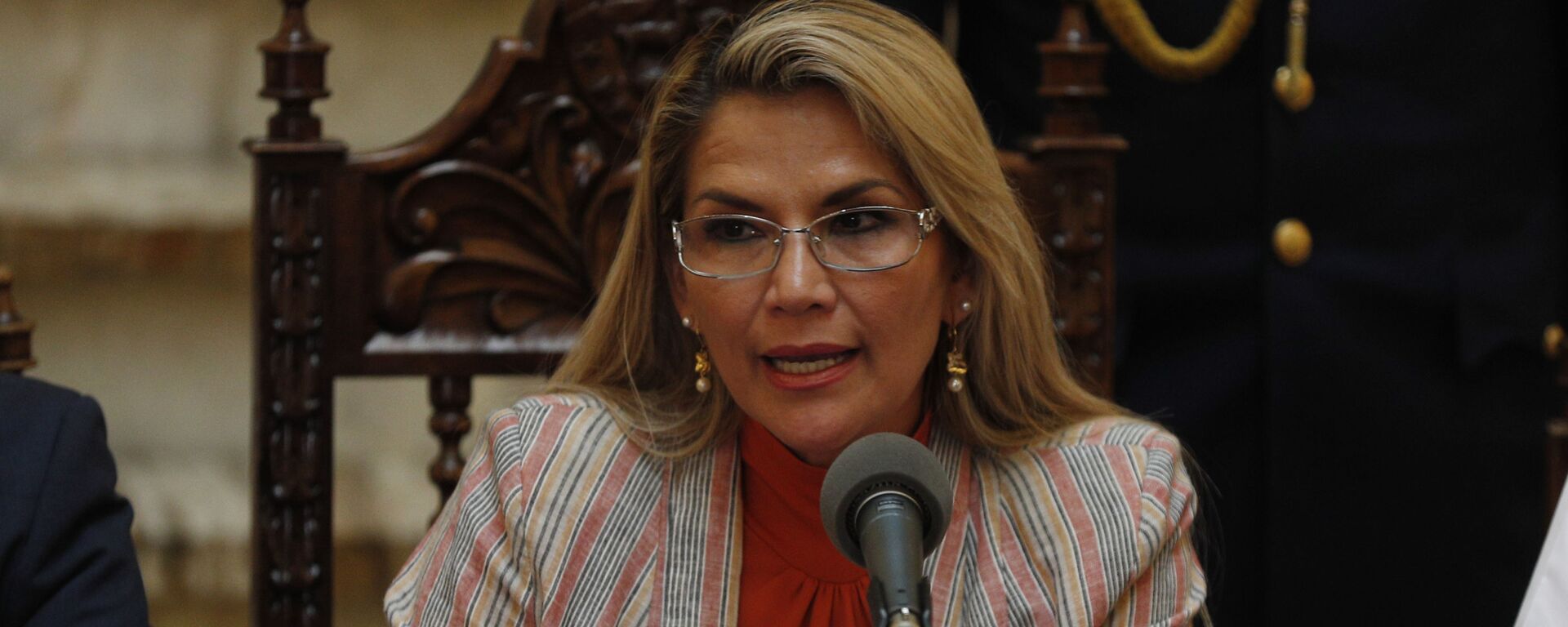 Jeanine Áñez, expresidenta transitoria de Bolivia (archivo) - Sputnik Mundo, 1920, 09.09.2021