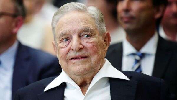 George Soros, multimillonario estadounidense  - Sputnik Mundo