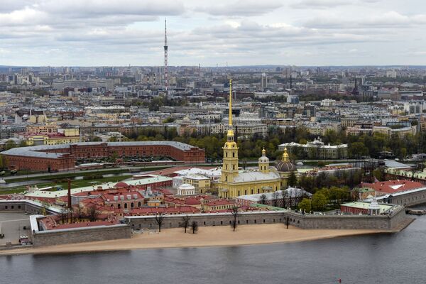 La Fortaleza de San Pedro y San Pablo en San Petersburgo - Sputnik Mundo