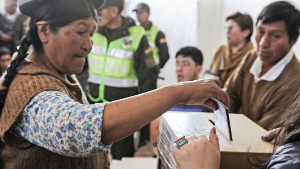 Elecciones presidenciales en Bolivia (archivo) - Sputnik Mundo