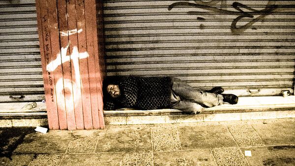 Persona sin hogar - Sputnik Mundo