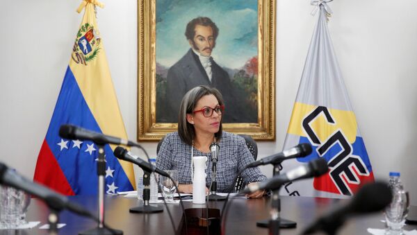 Indira Alfonzo, presidenta del Consejo Nacional Electoral de Venezuela - Sputnik Mundo