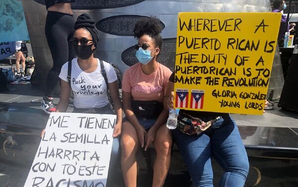 Movilización de latinos y afrodescendientes en Nueva York este domingo 14 de junio - Sputnik Mundo