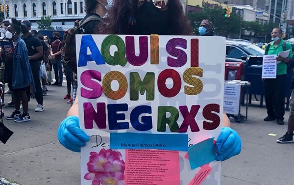 Movilización de latinos y afrodescendientes en Nueva York este domingo 14 de junio - Sputnik Mundo