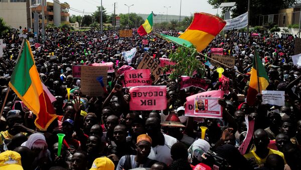 Protestas en Malí - Sputnik Mundo
